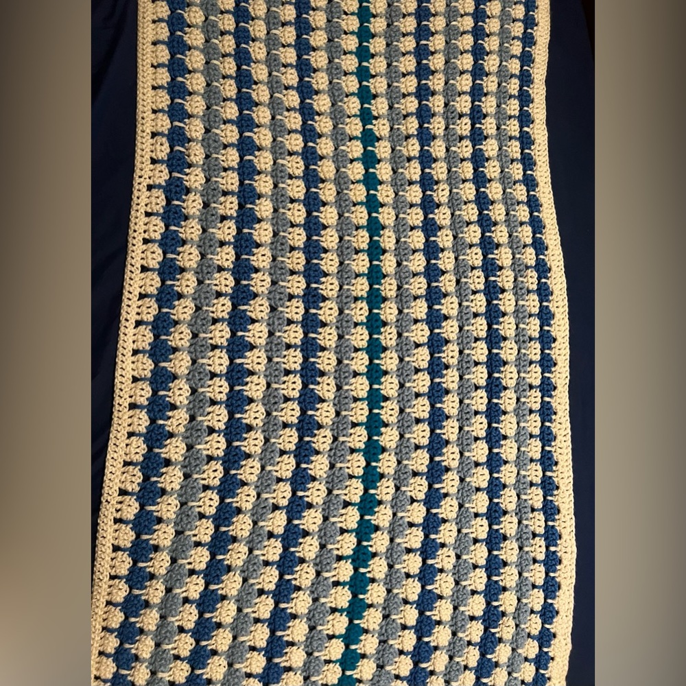 crochet throw blanket